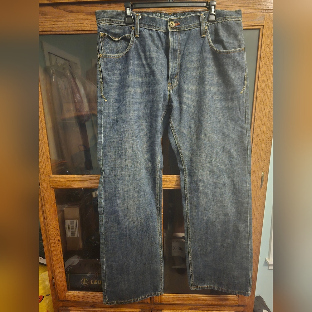 Mens silver tab 36× 32 jeans